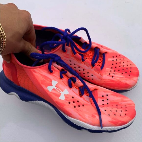 Under Armour Speedform Training Shoes – Women’s 7.5 US - Coral & Blue - Picture 1 of 4